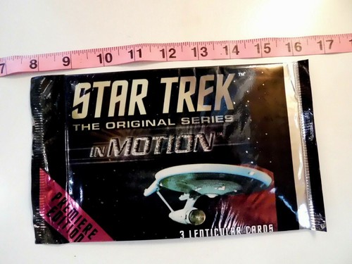 Star Trek Original Series In Motion 3 Lenticular cards Premier edition 1999 NN3 - Picture 1 of 4