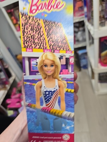 Barbie Schwimmpuppe American Flag Badeanzug 2015 Mattel DRD57 - Bild 3 von 3