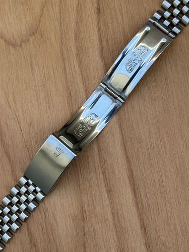 Vintage Rolex Jubilee 20mm 62510H Watch Bracelet 1977 With 555 End Links - Picture 20 of 23