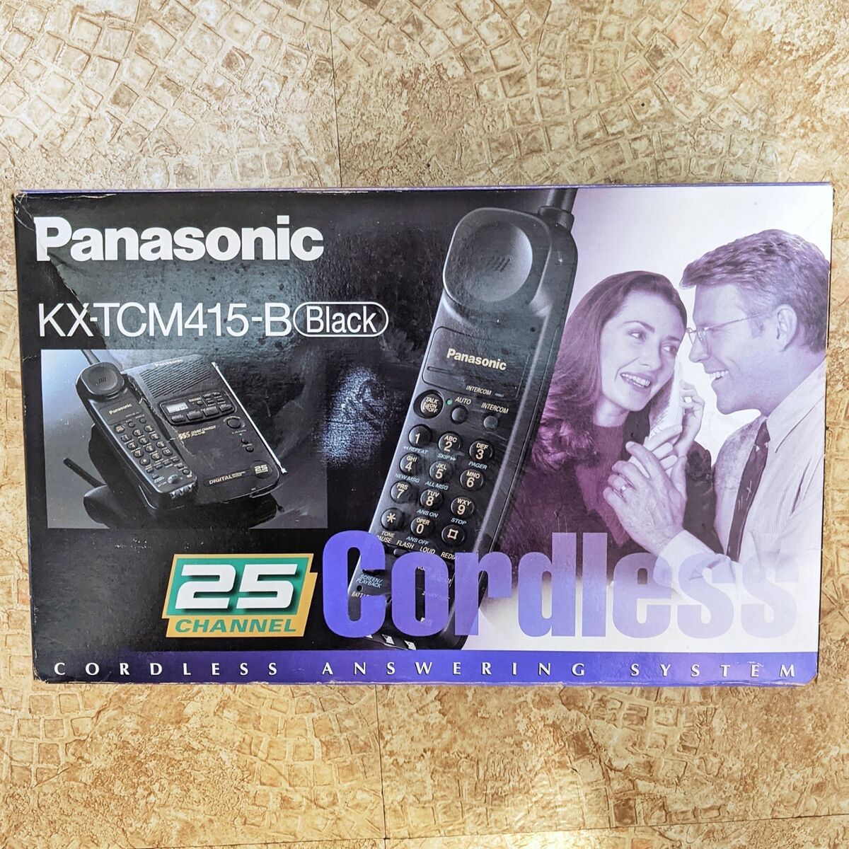 Panasonic KX-TCM415-B 900 MHz Cordless Answering System 25 Panasonic KX-TCM415-B 900 MHz Cordless Answering System 25