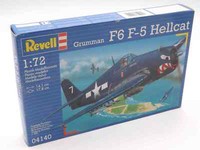 Revell 04140 Grumman F6 F-5 Hellcat Bausatz Modell 1:72 In Ovp - Neu