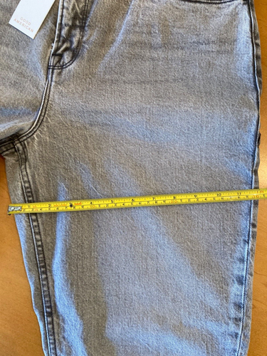 Good American Jeans 8/29 Good Girlfriend High Waist GGHNH602BT Distressed Black - Picture 17 of 18