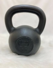 NEW American Made Set of Cast Iron Kettlebells -50lb 45lb 35lb 25lb 20lb