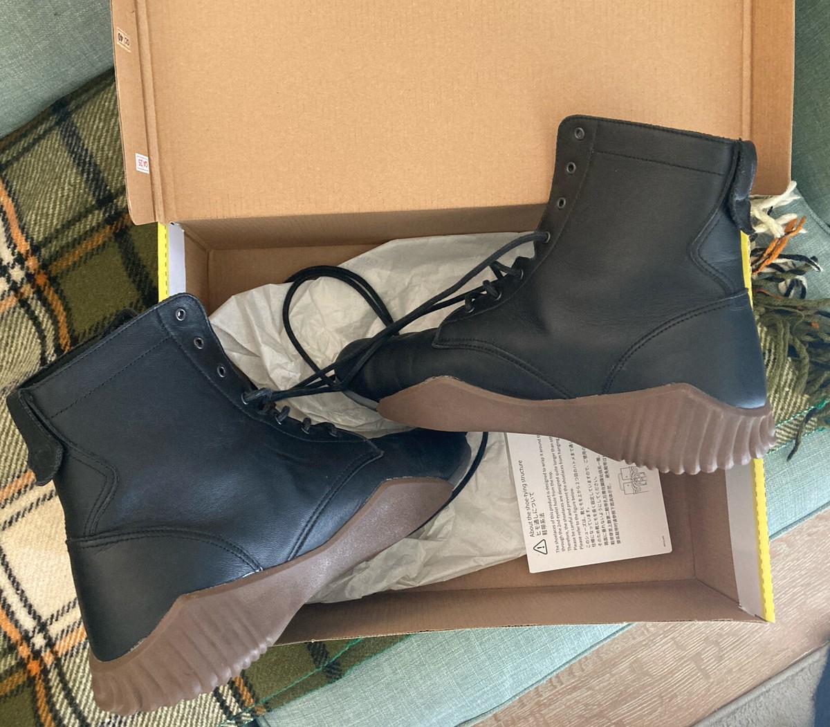 Asics Onitsuka Tiger ACROMOUNT BOOT 1183B747 BLACK / BLACK Men 