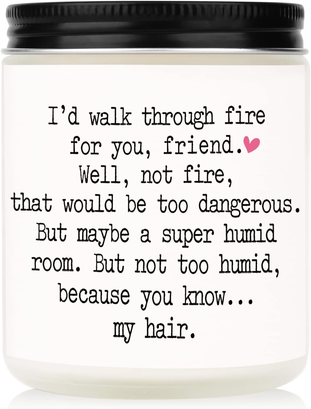 Best Friend Birthday Gift Scented Candle for Women - Friendship Gift Idea