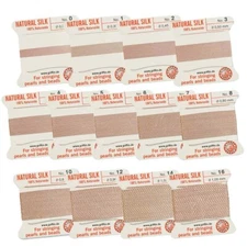 LIGHT PINK Griffin Silk Bead Cord Thread make Silk Tassels Pearl Knotting Cord