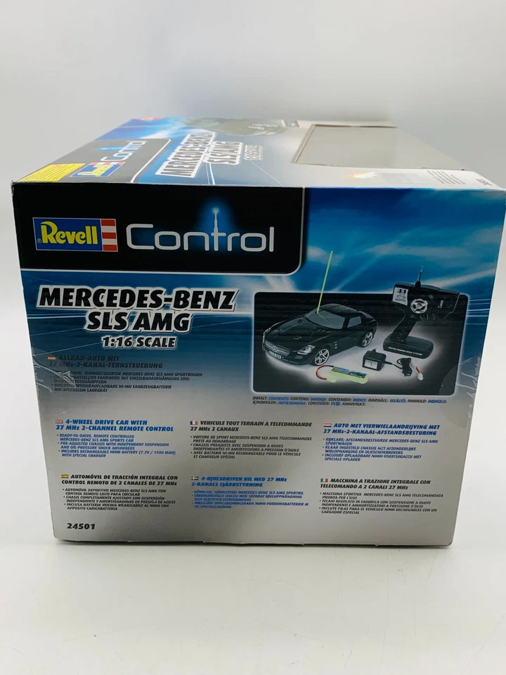Revell Control 24501 Mercedes Benz SLS AMG RC Ferngesteuert Auto -  NEU & OVP - Bild 4 von 4