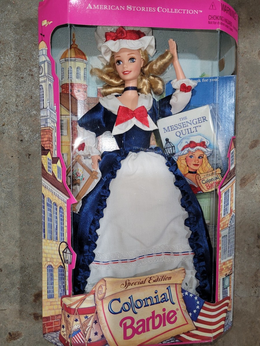 1994 Colonial Barbie Doll Special Edition Mattel New In Box