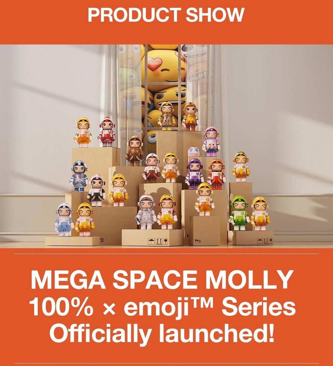 MEGA SPACE MOLLY 100%emoji POPMART 3セット③ Amazon.com: POP MART MEGA Space Molly 100% Series 3, Molly