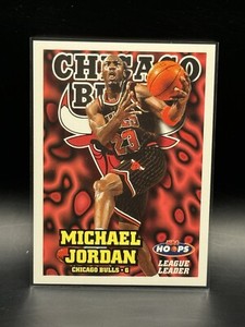 1997 NBA Hoops League Leader Scoring Michael Jordan #1