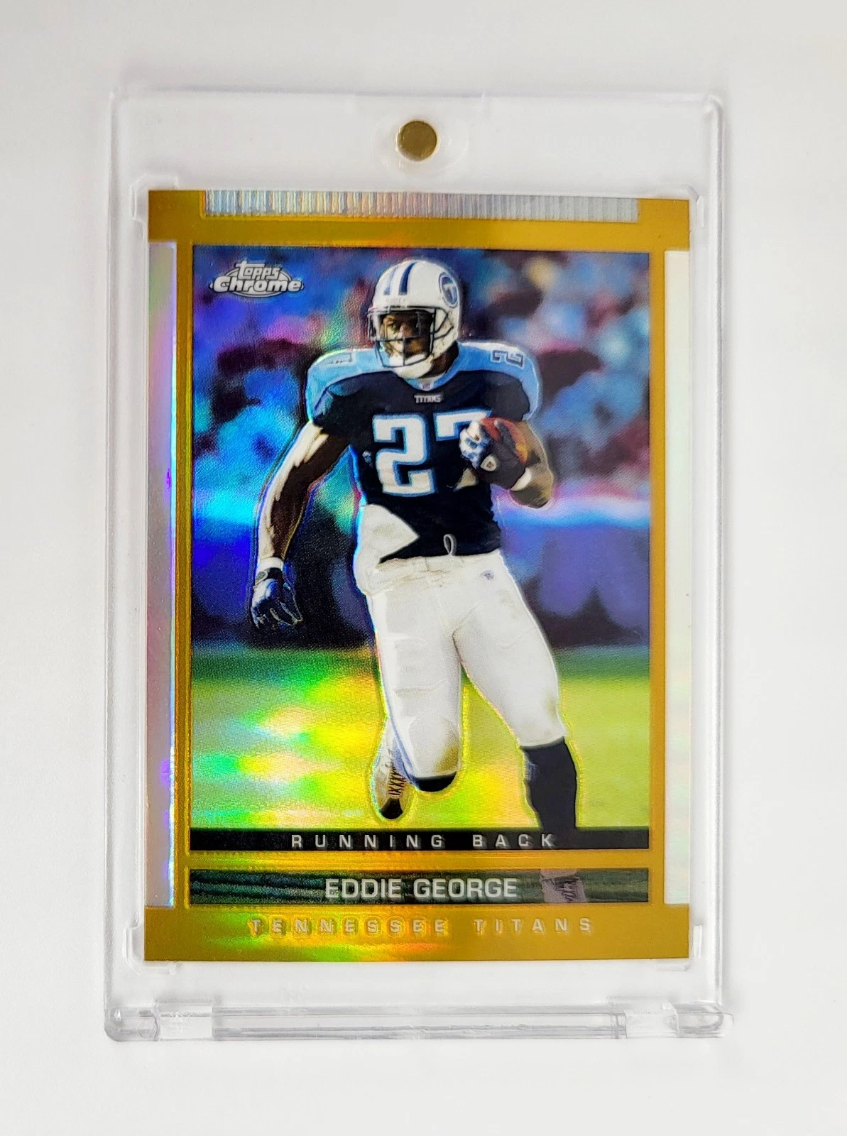 Eddie George trading card