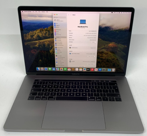 Apple MacBook Pro A1990 15,4" i9 9. Gen 16GB RAM 512GB SSD Akku Service