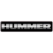 Hummer Domed Badge Emblem