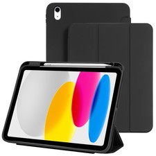 Case for iPad (A16) 11"/10th Gen 10.9" Trifold Stand Smart Cover & Pencil Holder