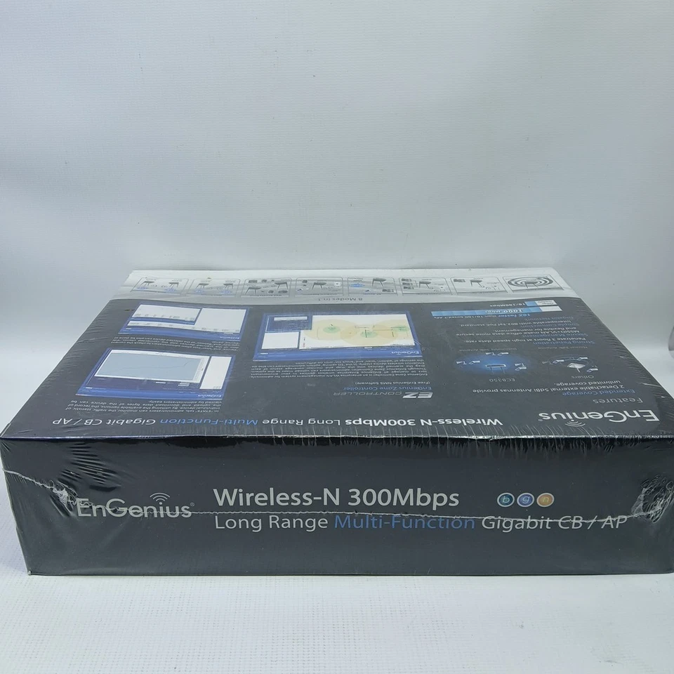 EnGenius ECB350 Wireless-N 300 Mbps Long Range Gigabit Access Point PoE - NEW - Image 2 of 4