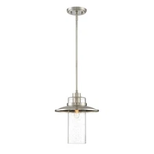 Designers Fountain 91530-SP Pendant, Satin Platinum