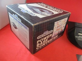 Sega Genesis Console Power Base Convertor Sega Master System Near Complete w/Box