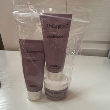 Living proof. Restore Shampoo, Conditioner  Mask Set, Silicone-Free, Travel Si  