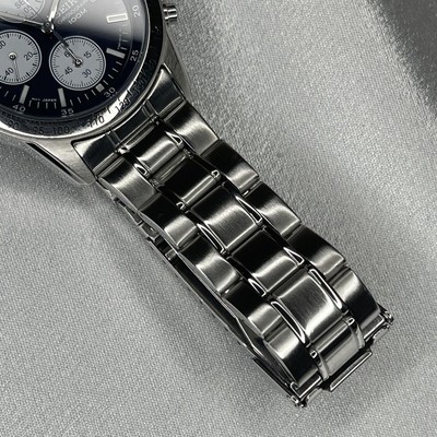 SEIKO 7T92-0DW0 Navy Dial Chronograph Men's Quartz Watch Japan