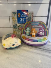 Vintage Care Bears Lot Car Stage Piano Toy  Unopened Wrapping Paper 1980s