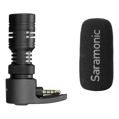 Saramonic SmartMic+ Smartphone-Mikrofon für iOS & Android - Neu