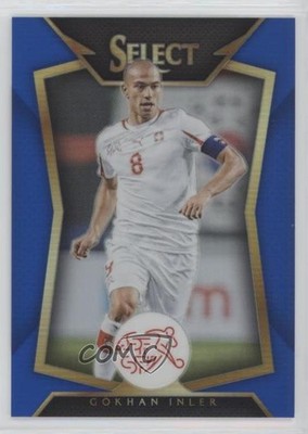 2015-16 Panini Select Blue Prizm 68/299 Gokhan Inler #58 4t7