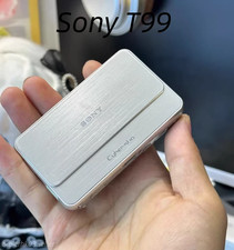 SONY Cyber Shot DSC-T99 CCD 14.1MP 4x Optical Zoom Digital Camera Silver 90 New