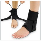 NEW Vive Black Lace Up Ankle Brace, Unisex Medium — photo 1