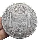 8 Reales 1803 Silver Hispan Mexico Spanish Colonial, Carolus IIII, Mo, FT