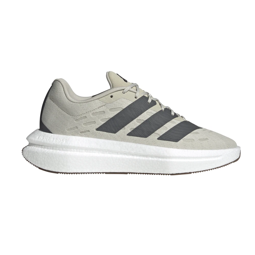 adidas Flowboost Lace Up Mens Grey Sneakers Casual Shoes JR5513-A
