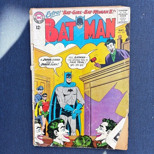 Batman #163 1964 (2.0) Joker Moldoff Cover Vintage Comic Book DC Comics