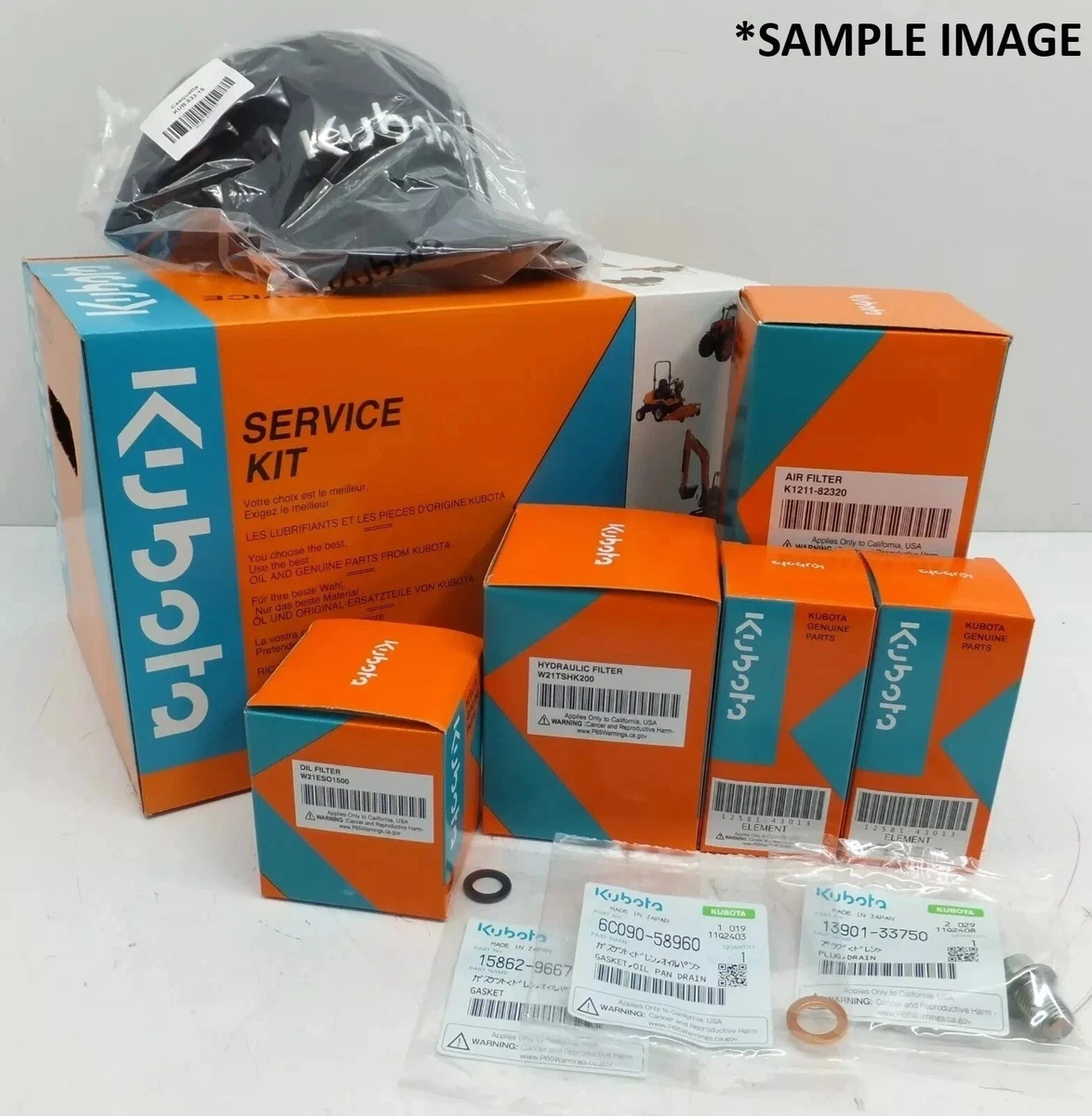 Kubota Hydraulic Excavator Parts & Accessories Industrial
