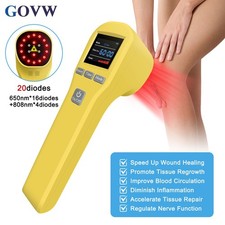 Physical Therapy Knee Pain Treatment 650nm 808nm Cold Laser LLLT Device for Pain