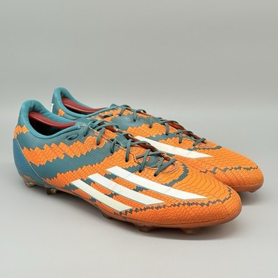 Adidas M29364 Messi 10.2 FG Men's Soccer Cleats Solar Orange Teal Size 13