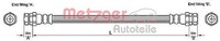 Metzger Bremsschlauch Hinterachse, Links, Rechts FüR VW