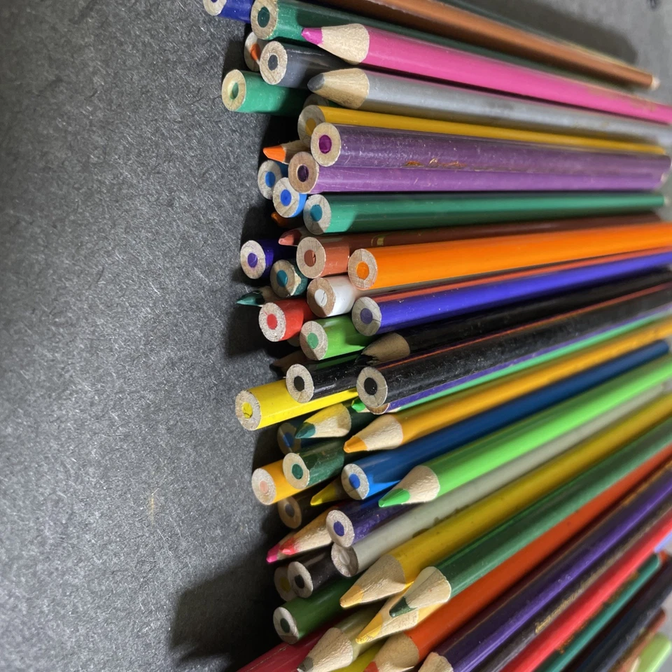 100 Color Pencil Multicolor Crayola Art Supplies Kids Drawing - Image 3 of 4