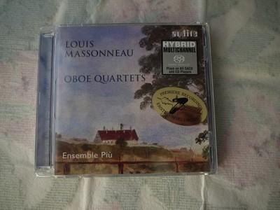 Louis Massonneau SA-CD Drei Quartette Piu Violine Viola Cello s.b.pics
