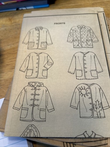 Simplicity sewing pattern #9303 Child''s "Design Your Own" JacketEasy-Size 3-6 - Picture 2 of 7