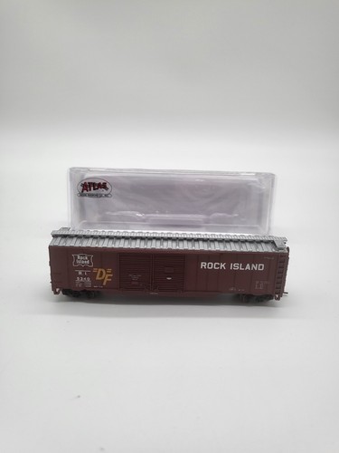 Atlas Spur N 36383 Güterwagen Double Door Box Car in OVP | Condition: Gebraucht