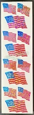 HAMBLY STUDIOS STICKERS PRISMATIC USA AMERICAN FLAG RED WHITE BLUE RARE RETIRED
