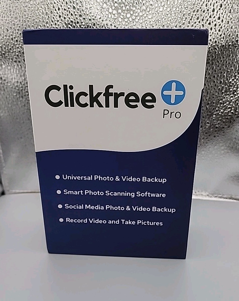 ClickFree Pro 250GB Deep Purple Photo Video Saver Android iOS CF002 | eBay