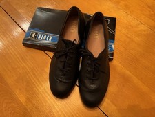 BLOCH Men  s Jazz Tap Leather Tap Shoes
