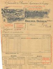 1920 SUPERIOR BUTTER D ISIGNY BRETEL FRERES A VALOGNES