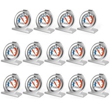 MEANLIN 14Pcs Refrigerator Thermometer 2" Dial -20 80 F/-30 30 C for