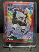 Nazem Kadri 2020-21 O-Pee-Chee OPC Platinum Red Surge #91