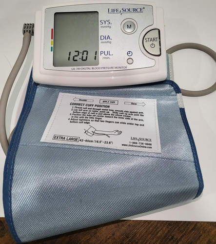 LifeSource UA-789 Automatic Digital Upper Arm Blood Pressure Monitor w/ Cuff