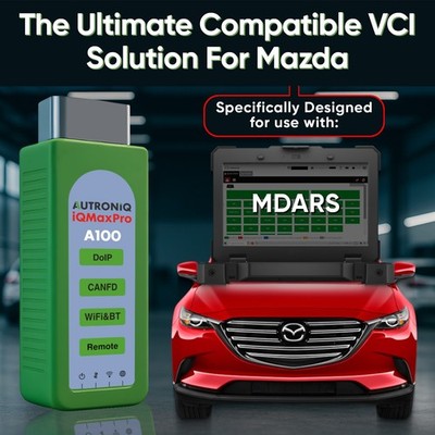 Autroniq IQMaxPro A100 VCI für Mazda MDARS IDS Diagnose Programmiergerät