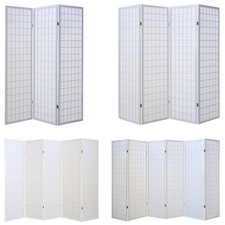 Divisorio Spagnolo Parete Bianco Paravento Legno Shoji Separatore Homestyle4u