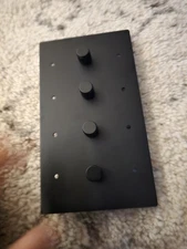 Lights Switch  Dimmer Black Metal