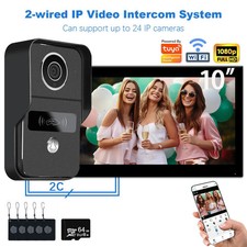 New 2Wire Digital Doorbell Video Intercom System for Home 1080P Doorphone Camera